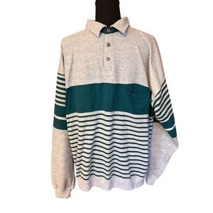 Greenline vintage men’s long sleeve colored shirt size X- large